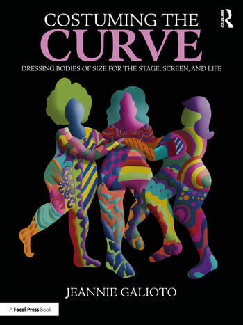 'Costuming the Curve', book cover. 