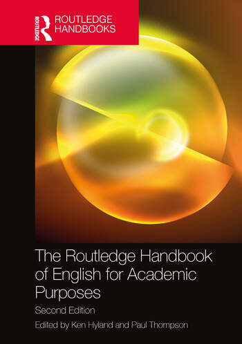 'The Routledge Handbook of English for Academic Purposes', book cover. 