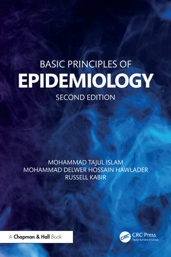 'Basic Principles of Epidemiology', book cover. 