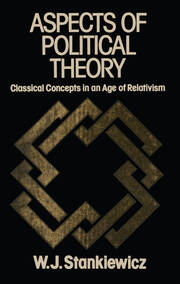 Aspects of Political Theory: Classical Concepts in an Age of Relativism book cover