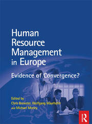 HRM in Europe book cover