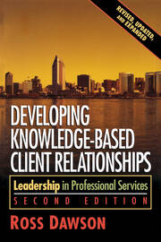 Developing Knowledge-Based Client Relationships book cover