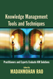 Knowledge Management Tools and Techniques book cover