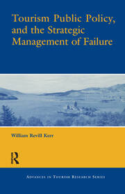 Tourism Public Policy, and the Strategic Management of Failure book cover