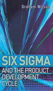 Six Sigma and the Product Development Cycle book cover