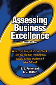 Assessing Business Excellence book cover