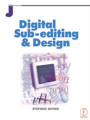 Digital Sub-Editing and Design book cover