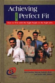 Achieving the Perfect Fit book cover