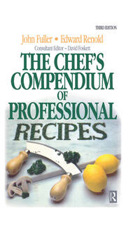 Chef's Compendium of Professional Recipes book cover