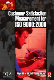 Customer Satisfaction Measurement for ISO 9000: 2000 book cover