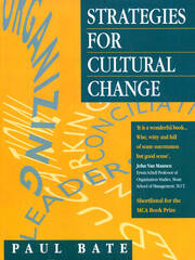 Strategies for Cultural Change book cover