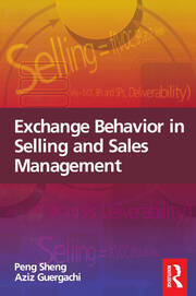 Exchange Behavior in Selling and Sales Management book cover