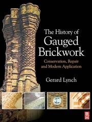 The History of Gauged Brickwork book cover