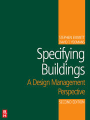 Specifying Buildings book cover