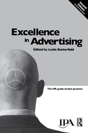 Excellence in Advertising book cover