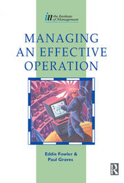 Managing an Effective Operation book cover