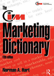 The CIM Marketing Dictionary book cover