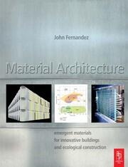 Material Architecture book cover