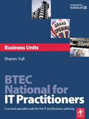 BTEC National for IT Practitioners: Business units book cover