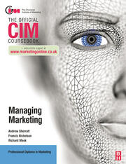 CIM Coursebook: Managing Marketing book cover