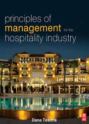 Principles of Management for the Hospitality Industry book cover
