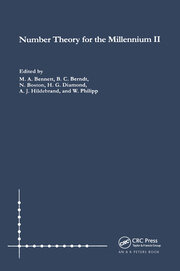 Number Theory for the Millennium II book cover