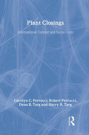 Plant Closings: International Context and Social Costs book cover