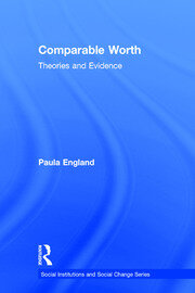 Comparable Worth: Social Institutions and Social Change book cover