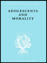 Adolescents and Morality book cover