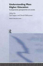 Understanding Mass Higher Education: Comparative Perspectives on Access book cover