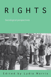 Rights: Sociological Perspectives book cover