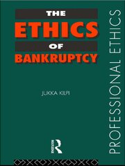 The Ethics of Bankruptcy book cover