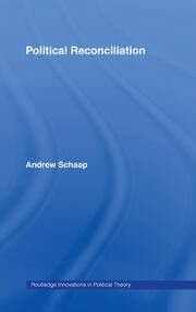 Political Reconciliation book cover