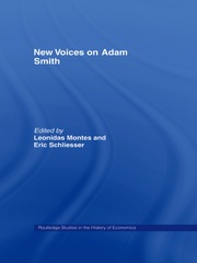 New Voices on Adam Smith book cover