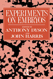 Experiments on Embryos book cover