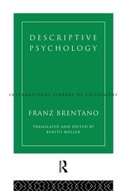 Descriptive Psychology book cover