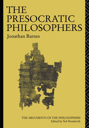 The Presocratic Philosophers book cover