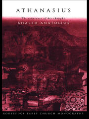 Athanasius: The Coherence of his Thought book cover