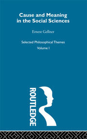 Cause and Meaning in the Social Sciences book cover
