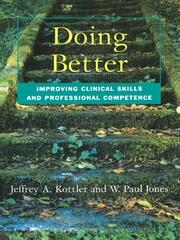 Doing Better: Improving Clinical Skills and Professional Competence book cover