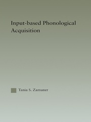 Input-based Phonological Acquisition book cover