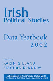 Irish Political Studies Data Yearbook 2002 book cover