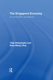 The Singapore Economy: An Econometric Perspective book cover