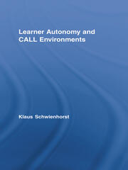 Learner Autonomy and CALL Environments book cover