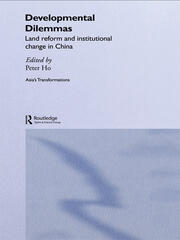 Developmental Dilemmas: Land Reform and Institutional Change in China book cover