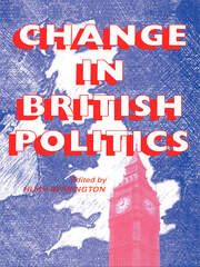 Change In British Politics book cover