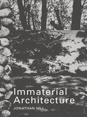 Immaterial Architecture book cover