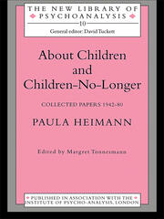 About Children and Children-No-Longer: Collected Papers 1942-80 book cover