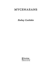 The Mycenaeans book cover