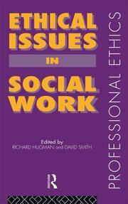 Ethical Issues in Social Work book cover